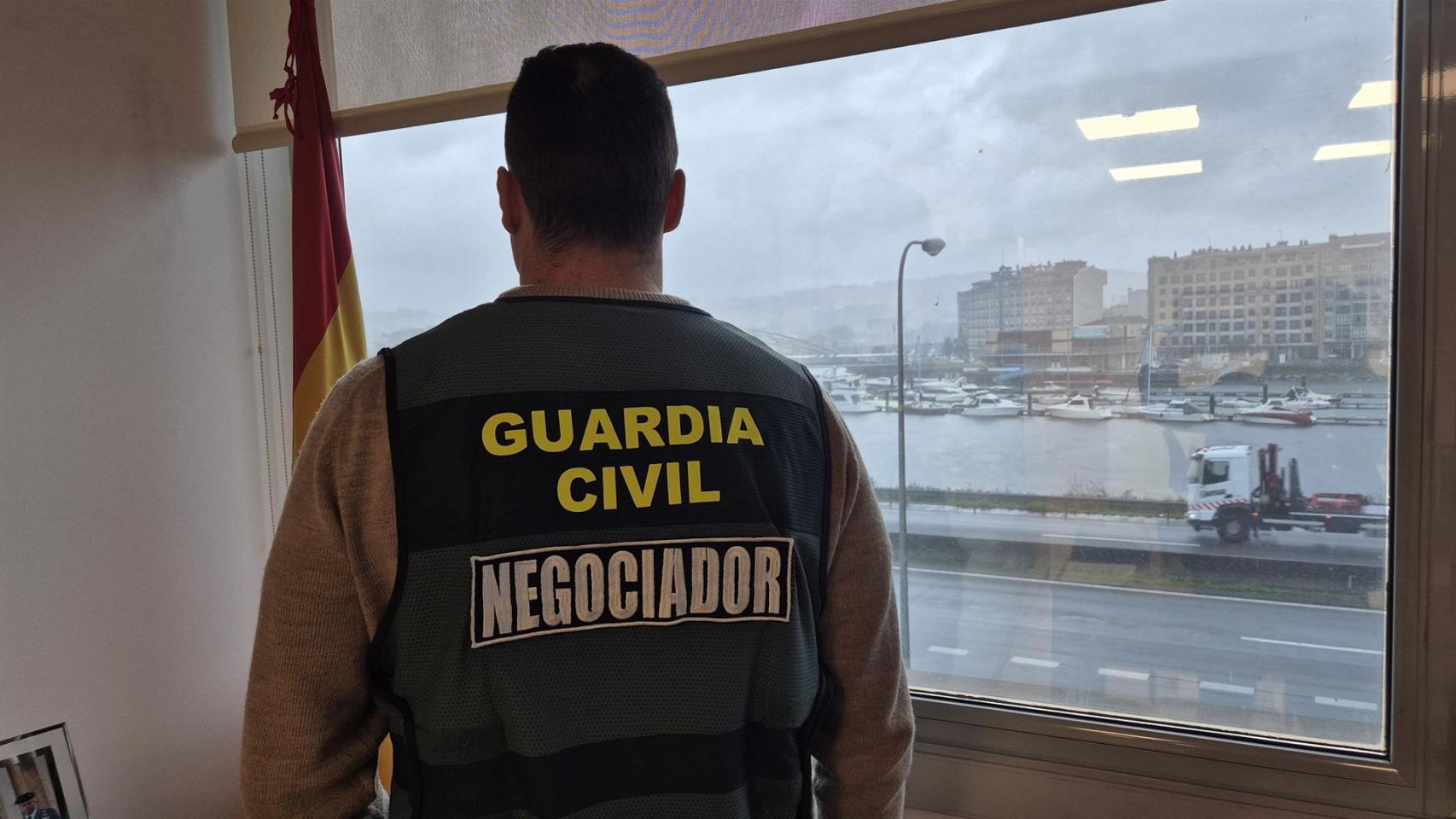 Agente negociador de la Guardia Civil