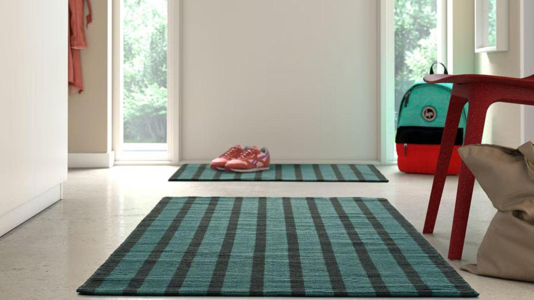 Esta es la alfombra de Ikea que añade personalidad a tu recibidor y combina con todos los muebles