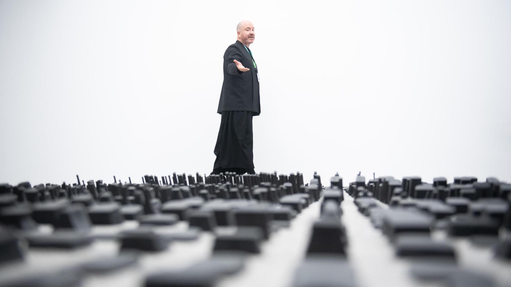 El director Manuel Segade explica la remodelación de la colección permanente del Museo Reina Sofía, este lunes. Foto: Fernando Sánchez/Europa Press