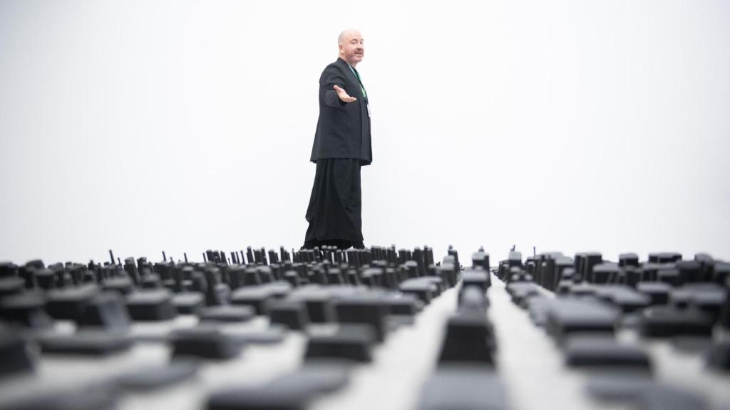 El director Manuel Segade explica la remodelación de la colección permanente del Museo Reina Sofía, este lunes. Foto: Fernando Sánchez/Europa Press