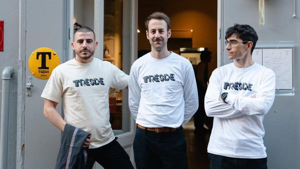 Aitor Sua, Lucas Fernández y Miguel Vallés, fundadores de Trèsde.
