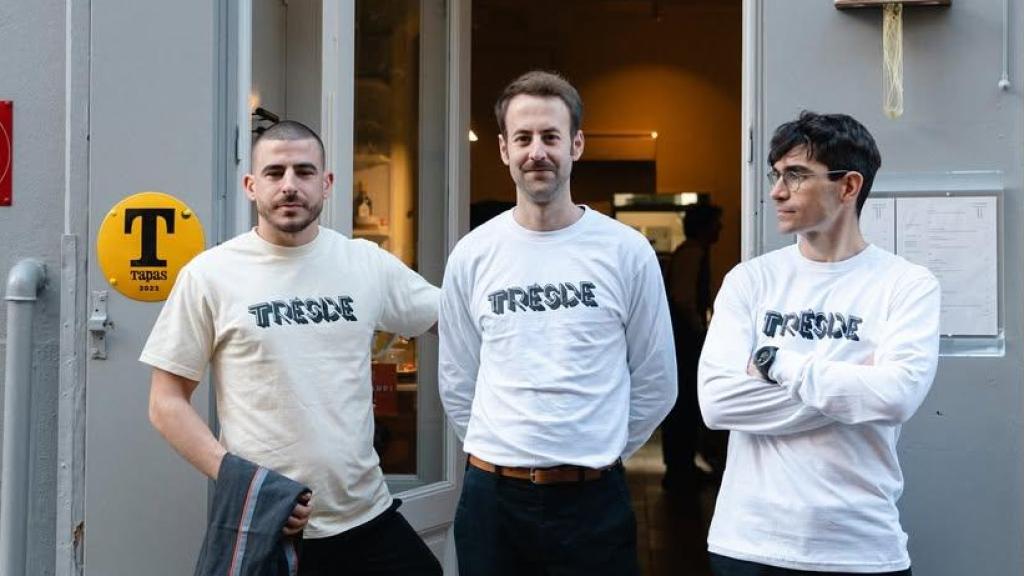 Aitor Sua, Lucas Fernández y Miguel Vallés, fundadores de Trèsde.