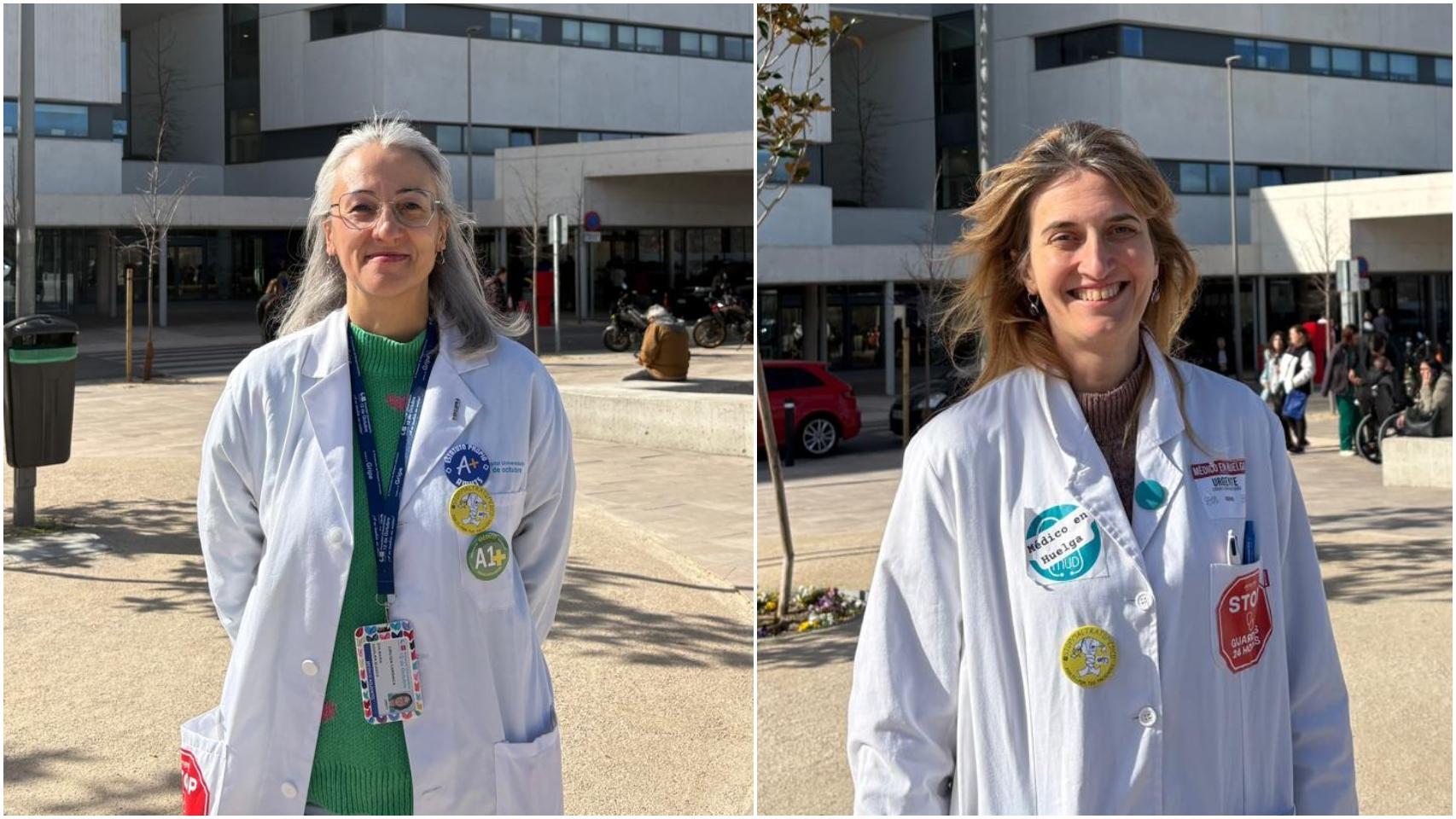 Eva Aguilar y Otilia Bisbal.