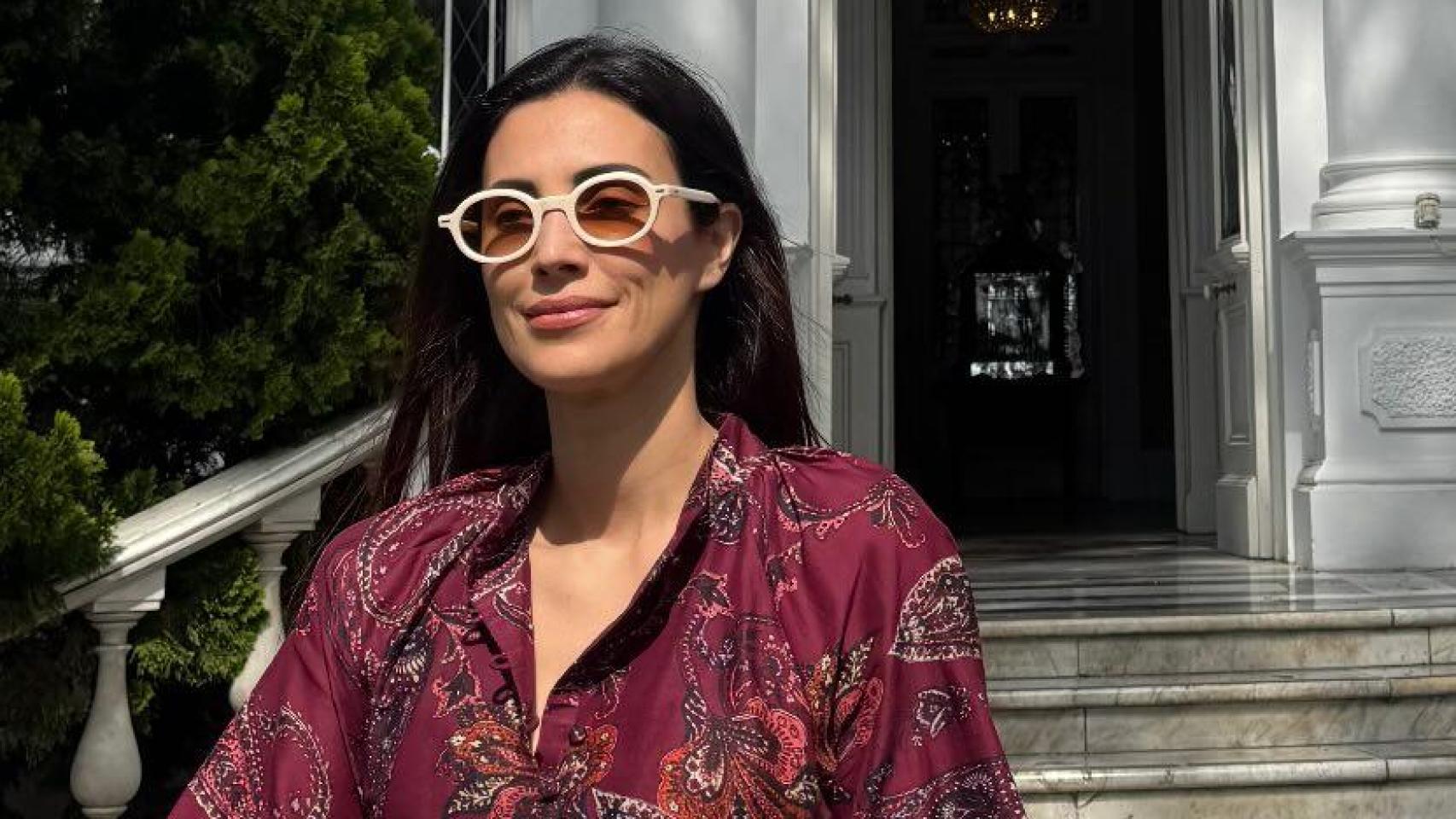 Sassa de Osma, en una fotografía compartida en su perfil de Instagram.