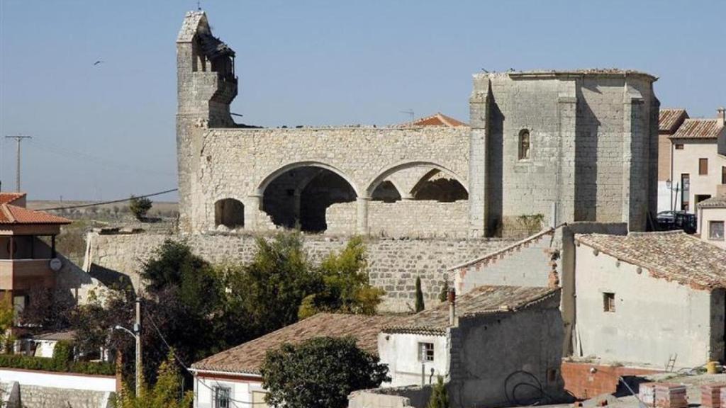 La iglesia de San Pedro, en Tiedra