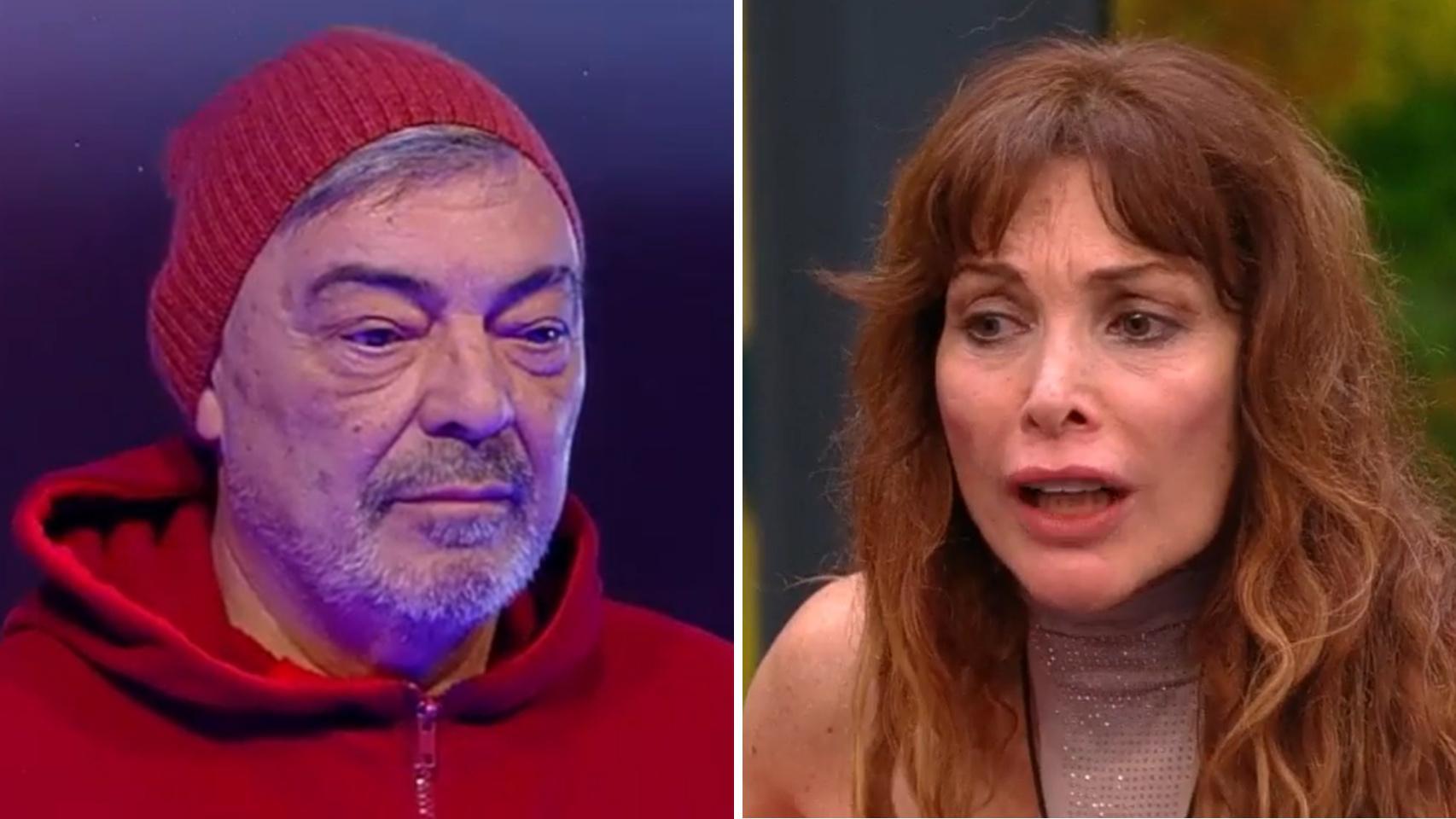 Antonio Canales y Cristina Piaget en un montaje de BLUPER.