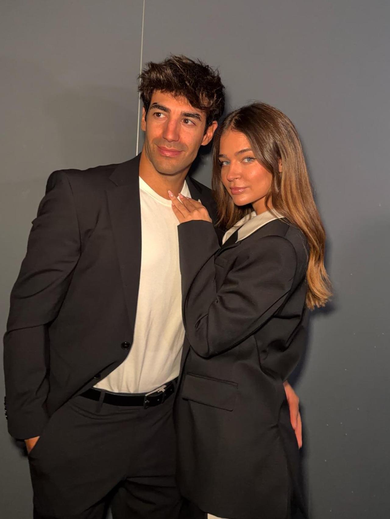 Joan Verdú y Laura Escanes durante un evento en Nueva York.