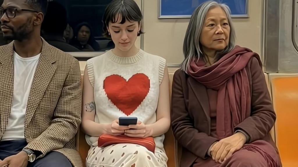 Captura del vídeo promocional de Samsung sobre la pantalla de privacidad del Galaxy S26 Ultra