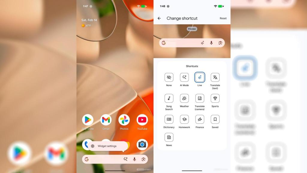 La nueva personalización de la barra de búsqueda del Pixel Launcher