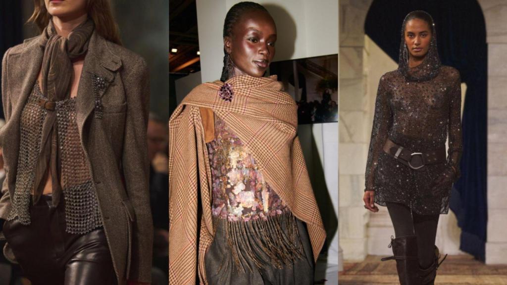 Los materiales de Ralph Lauren.