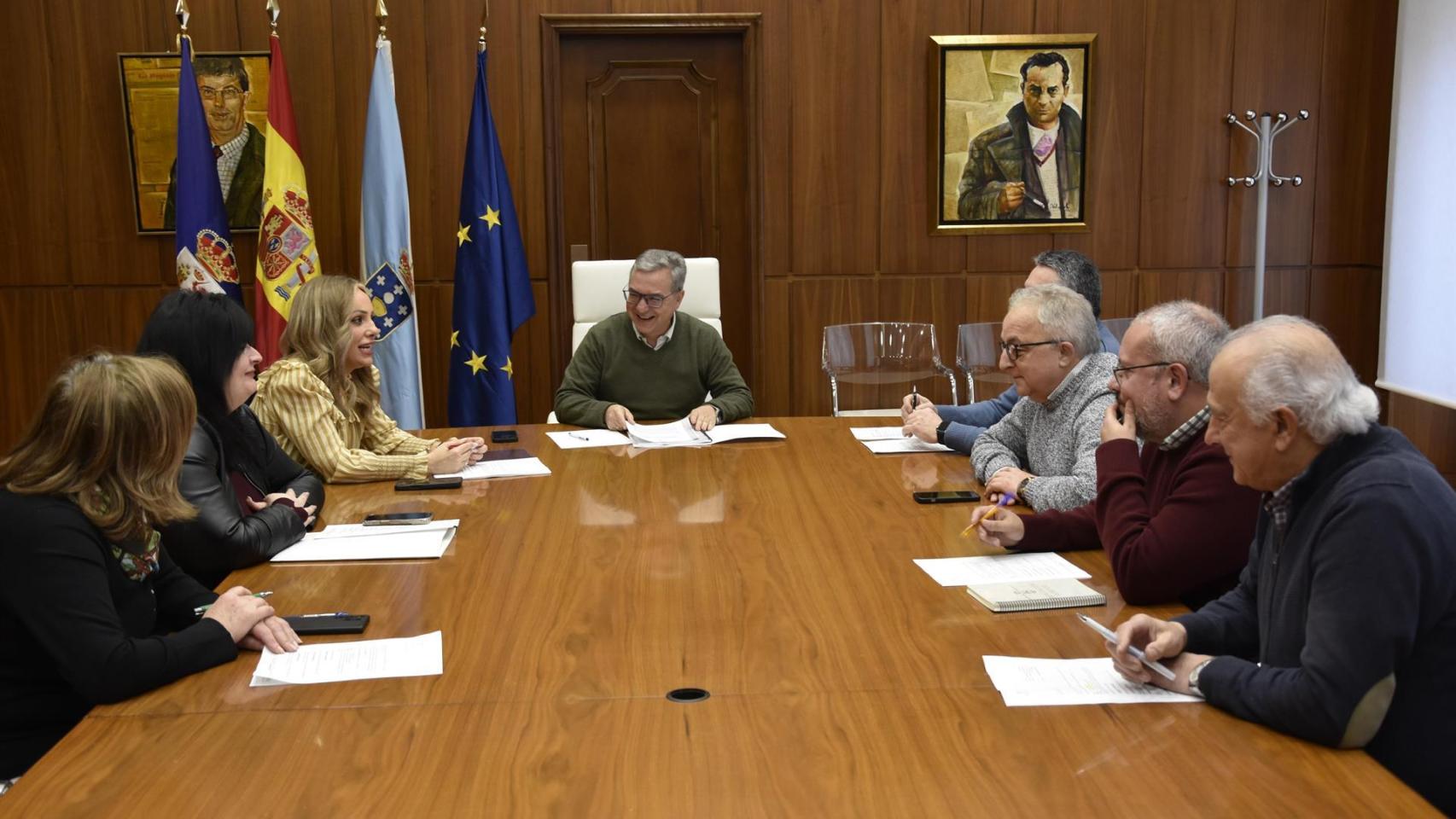 Junta gobierno de la Diputación de Ourense.