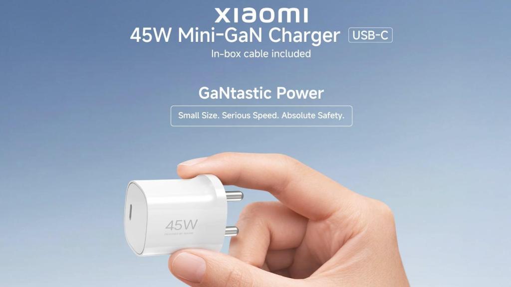 Cargador Xiaomi 45 W GaN