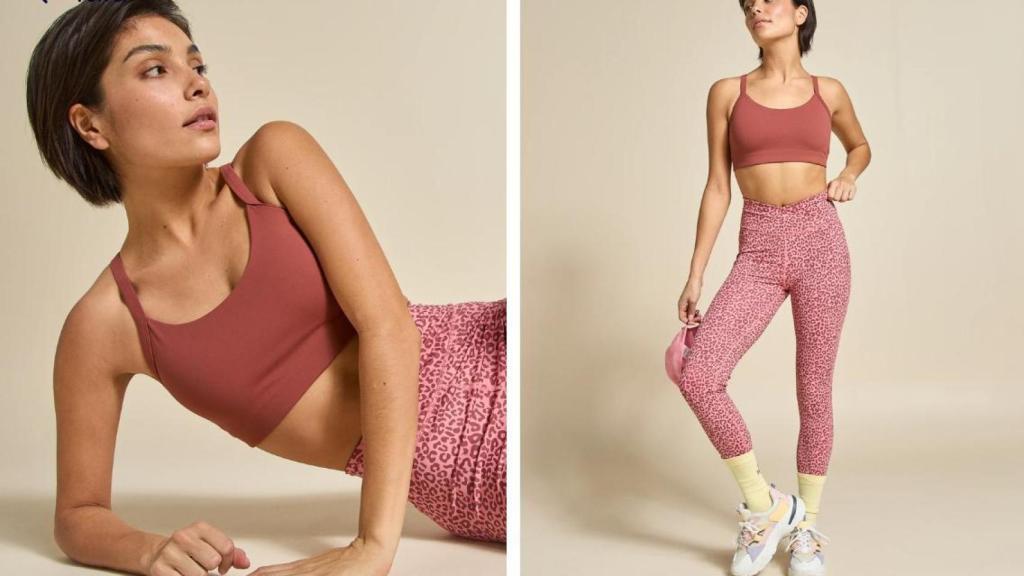 Top deportivo + mallas.