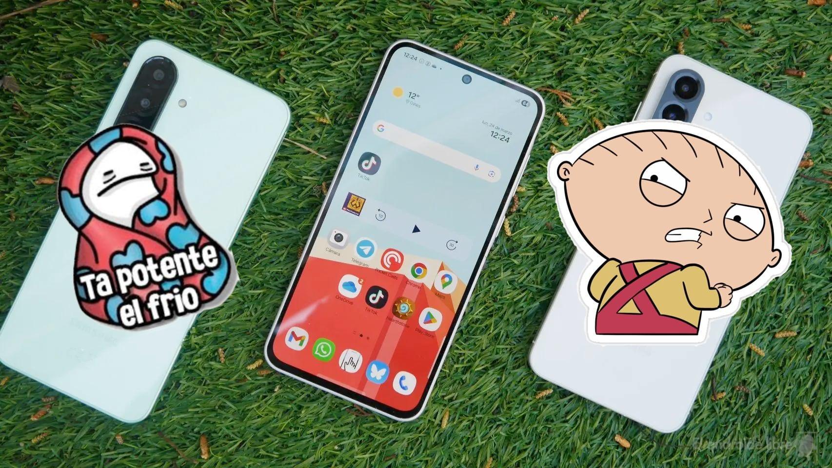 Stickers en Samsung