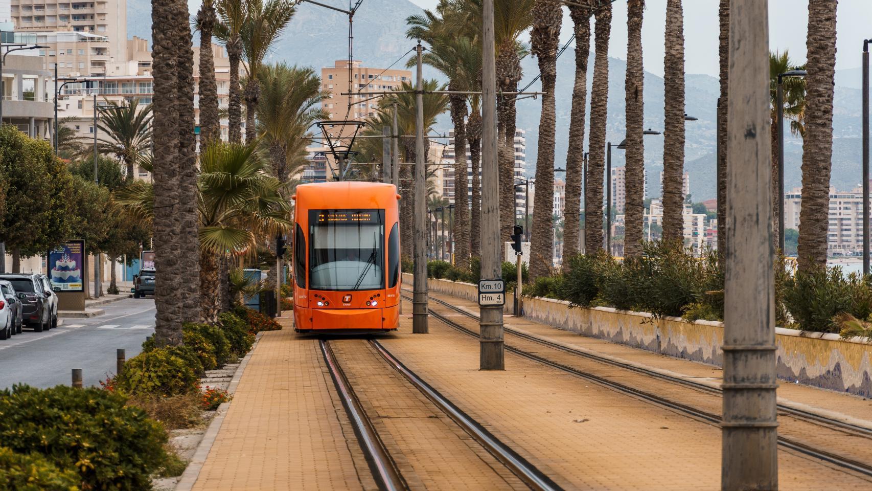 El TRAM d'Alicante.
