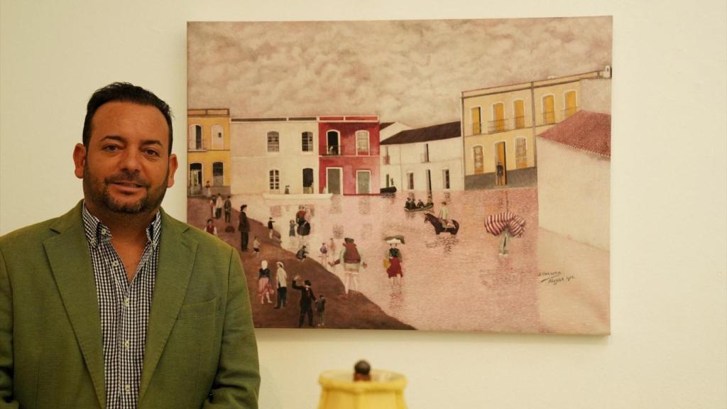 El alcalde de La Algaba, Diego Manuel Agüera, en una imagen de archivo.