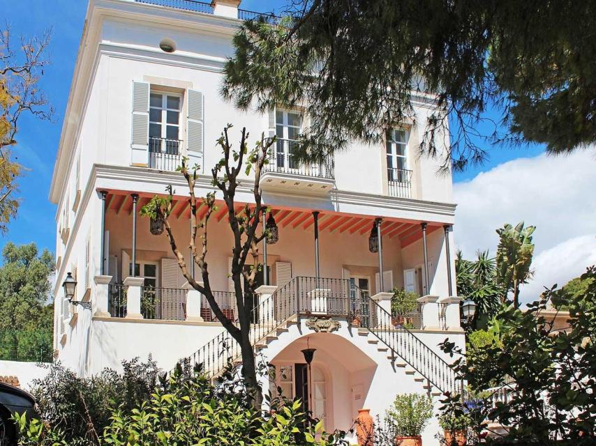 La casa de la baronesa Thyssen en Mallorca.