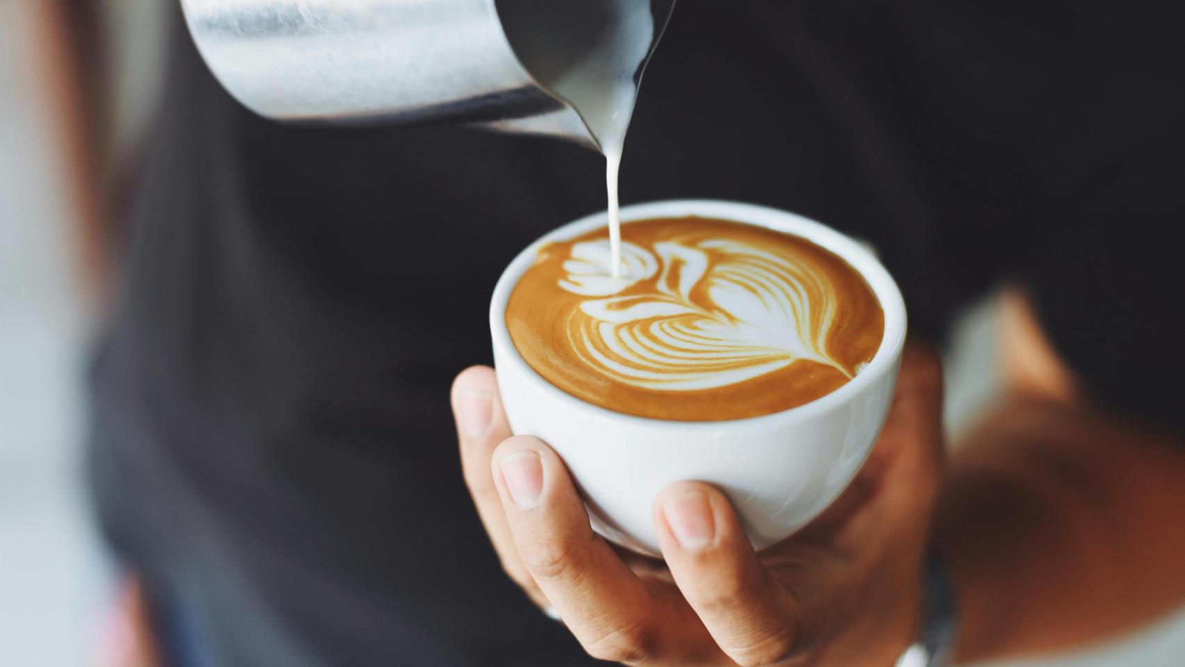 Foto de una taza café.