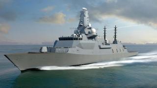 El HMS Glasgow es la primera de las ocho fragatas Type 26 que se están construyendo para la Royal Navy