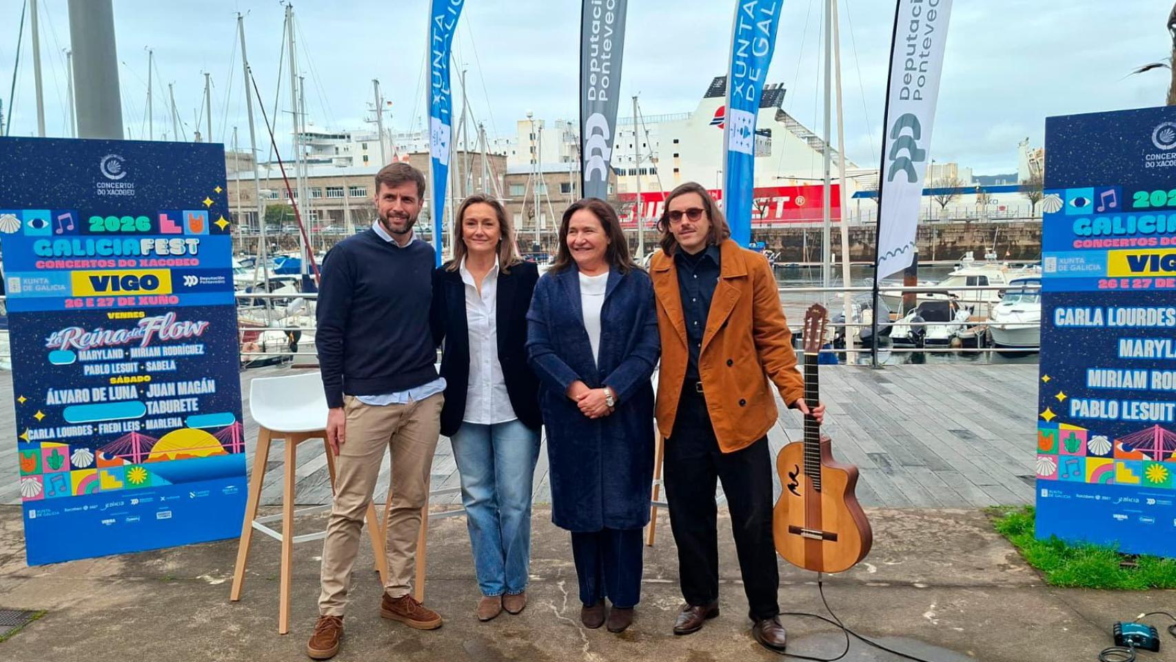 Confirmados los artistas gallegos del Galicia Fest 2026: Maryland, Pablo Lesuit y Miriam Rodríguez.