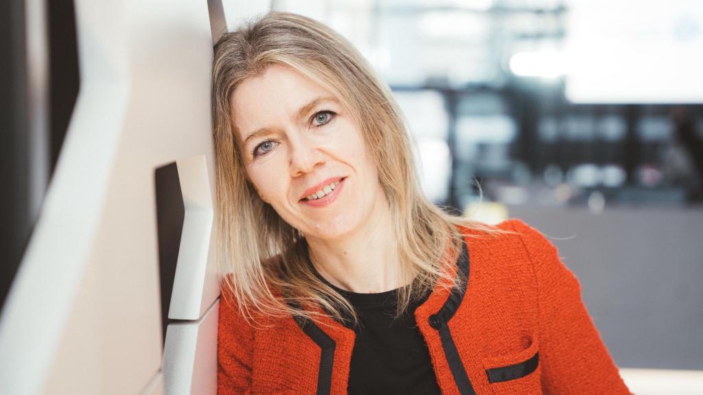 Greta Alonso frente al objetivo.