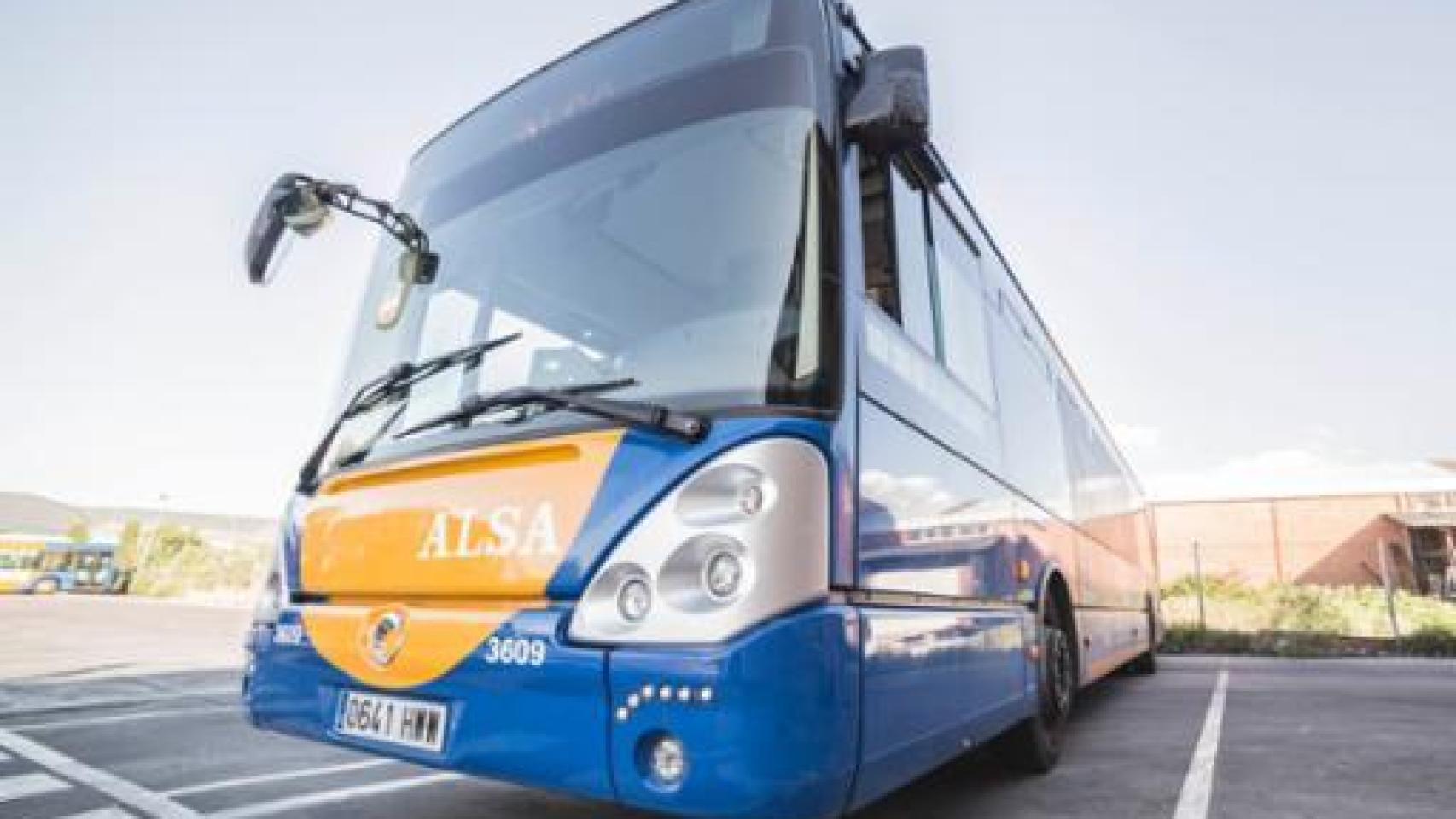 Un autobús urbano de Guadalajara.