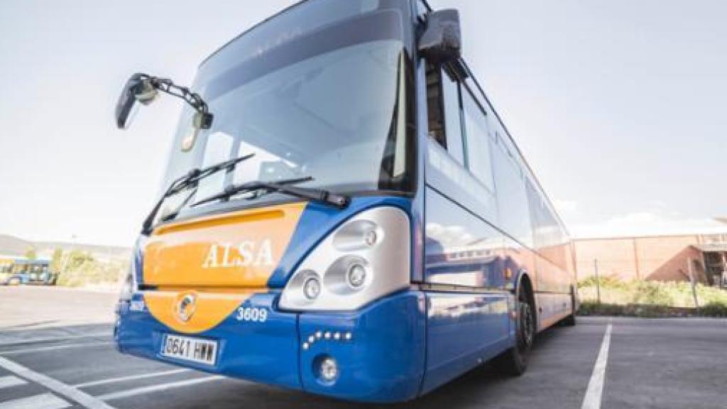 Un autobús urbano de Guadalajara.