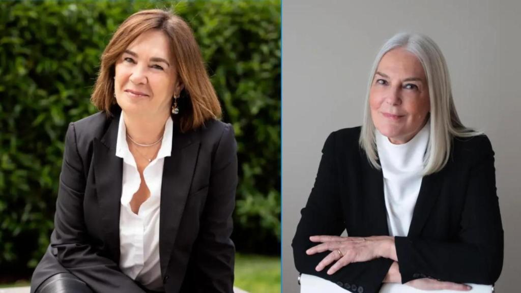 Charo Izquierdo y Mercedes Wullich.