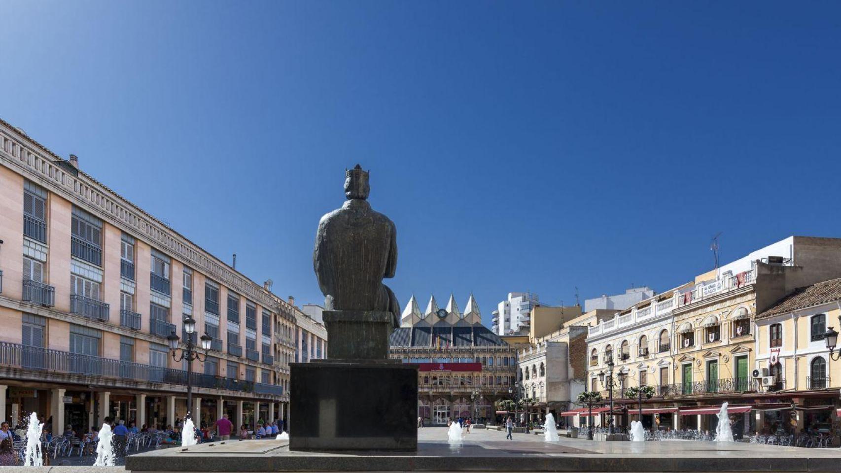 Plaza Mayor de Ciudad Real.