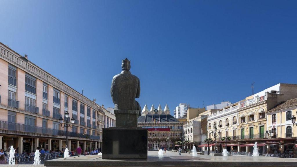 Plaza Mayor de Ciudad Real.