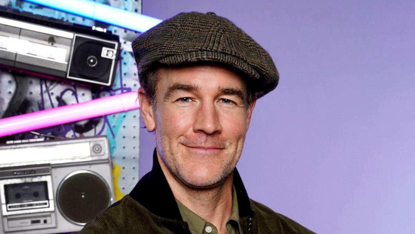 James Van Der Beek, en una fotografía tomada en 2024.