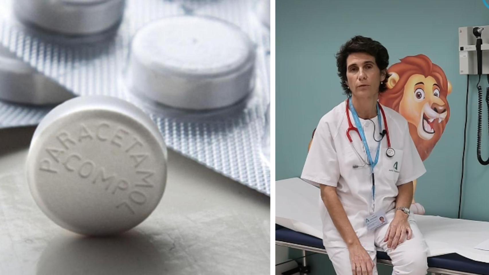 Una captura del vídeo y de una pastilla.