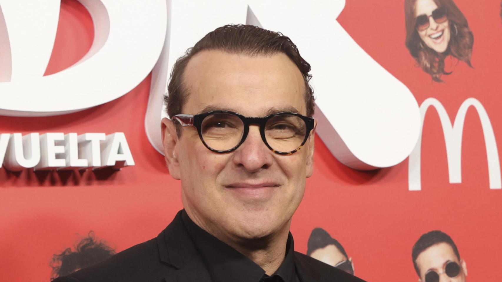 Luis Merlo, en el 'photocall' de 'Aída y Vuelta' en Madrid en enero de 2026.