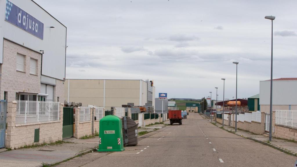 Polígono industrial de los Llanos en Zamora.