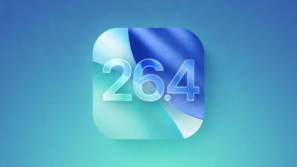 Logo de iOS 26.4.