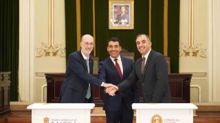 Imagen de la firma del convenio