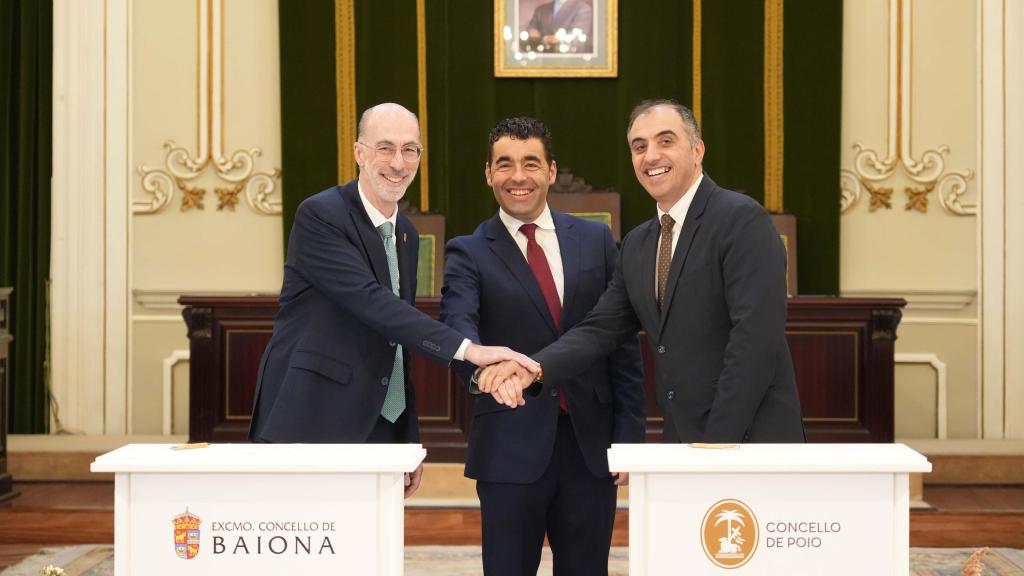 Imagen de la firma del convenio