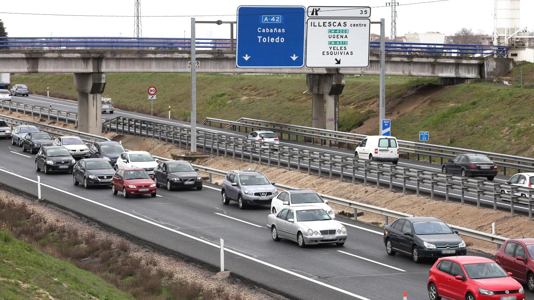 Uno de los puntos más conflictivos se encuentra en Illescas, un nodo logístico con un alto volumen de vehículos pesados.