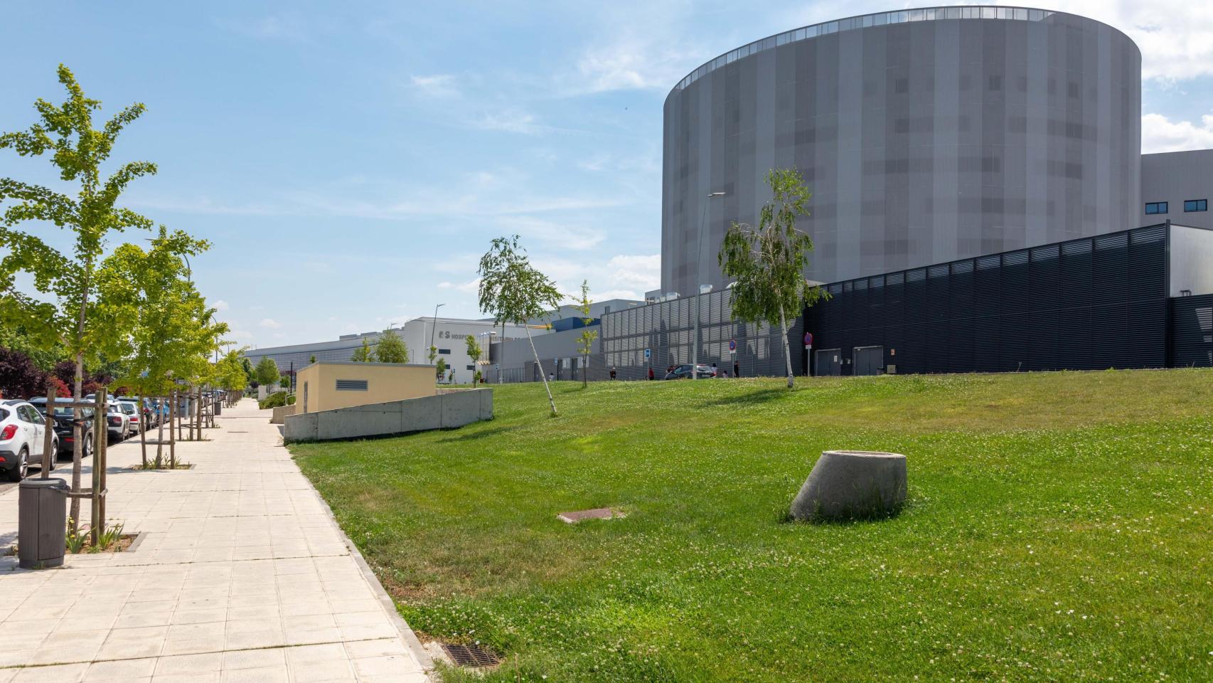 Exteriores del Hospital Universitario de Toledo.