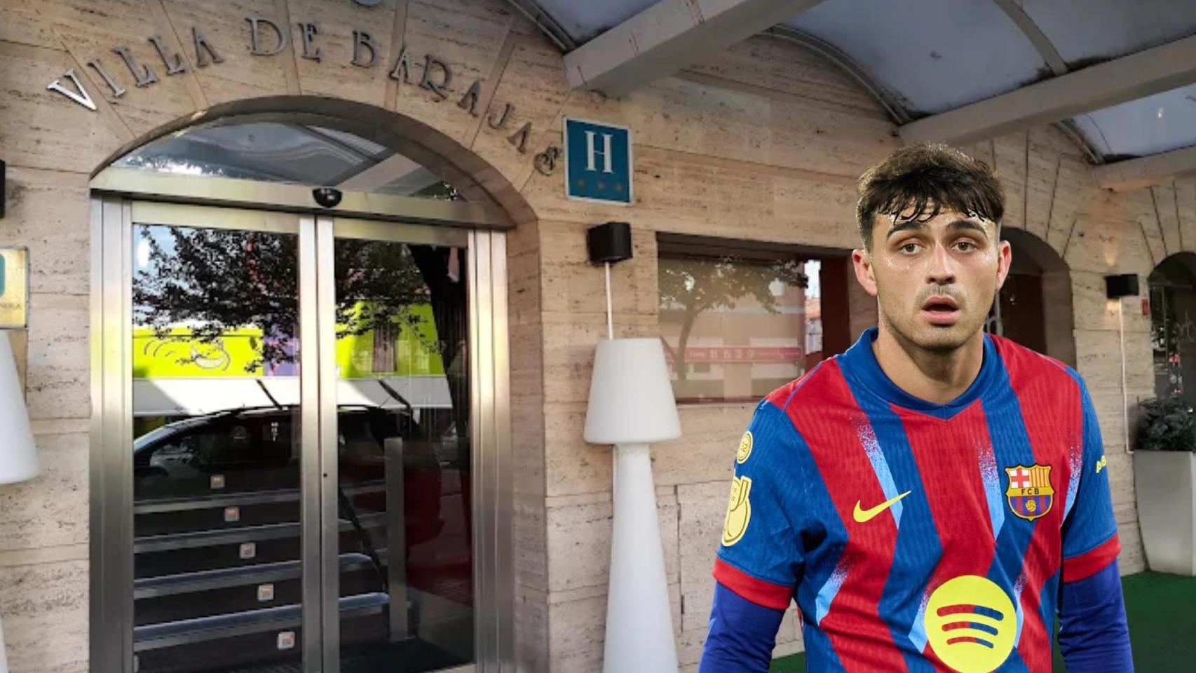 Pedri González y el hotel que ha comprado en Madrid.