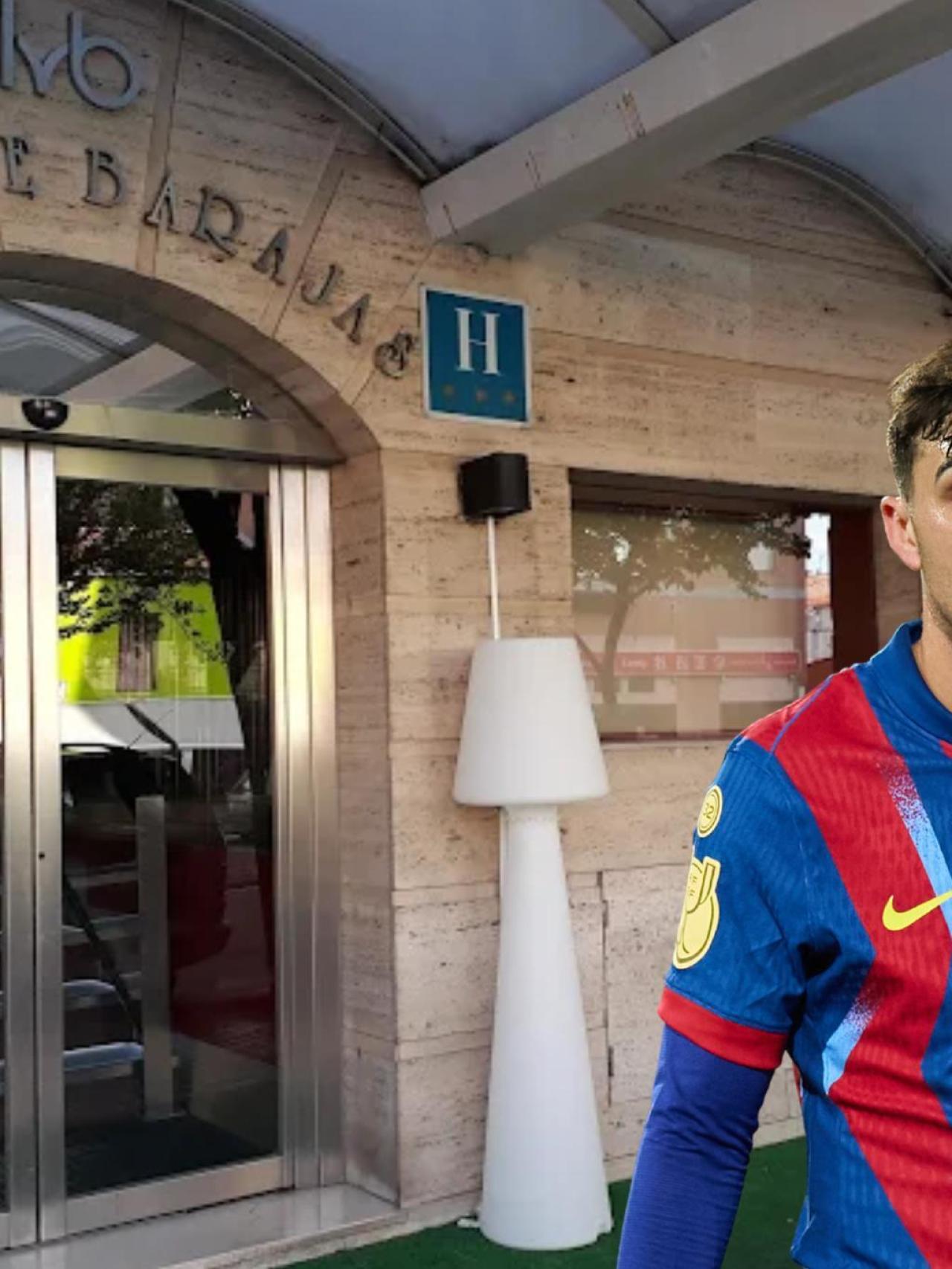 Pedri González y el hotel que ha comprado en Madrid.