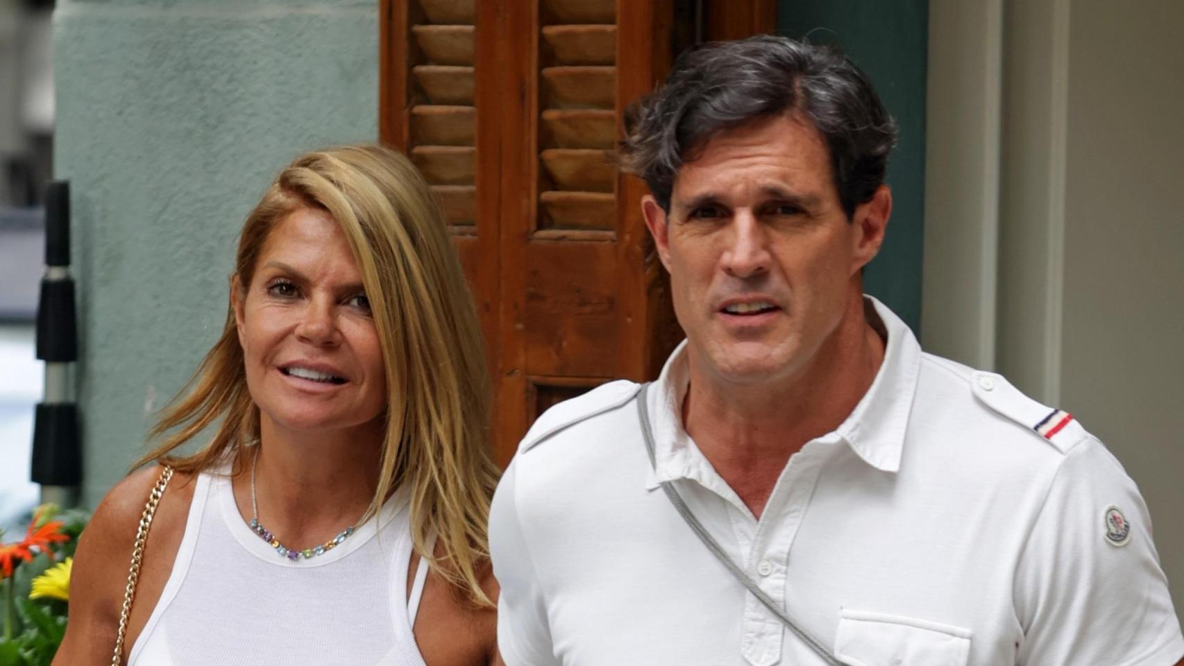 Makoke y Gonzalo Fernández, su prometido.