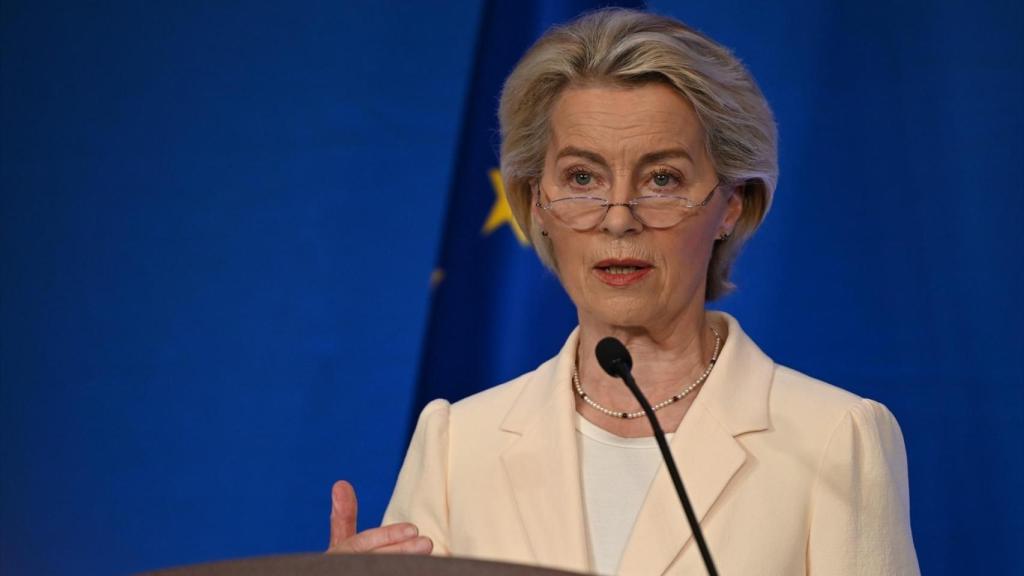 Ursula von der Leyen, presidenta de la Comisión Europea.