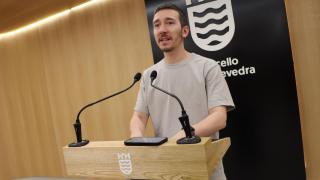El concelleiro de Urbanismo, Alberto Oubiña