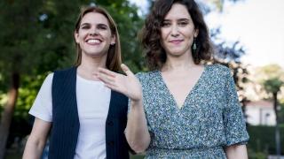 La presidenta de la Comunidad de Madrid y del PP de Madrid, Isabel Díaz Ayuso y la alcaldesa de Alcalá de Henares, Judith Piquet en una fotografía de archivo.