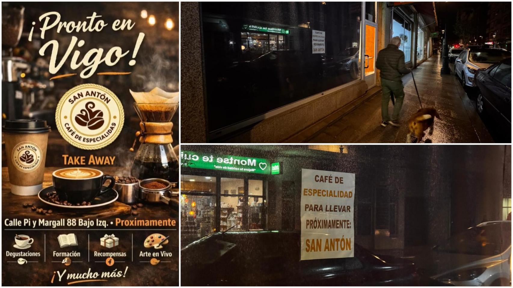 Así es la nueva cafetería que abrirá en Vigo: café de especialidad, take away y arte en vivo