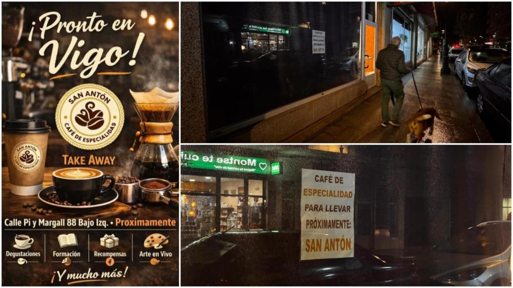 Así es la nueva cafetería que abrirá en Vigo: café de especialidad, take away y arte en vivo