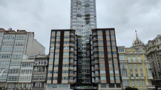 El edificio de Torres y Sáez en A Coruña: la ciudad que crece en altura