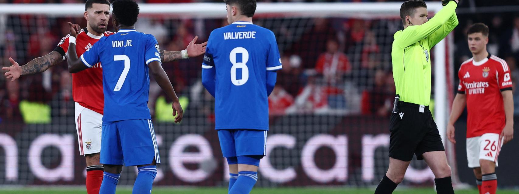 Vinicius, víctima de presuntos insultos racistas por parte de Prestianni.