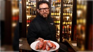 José Manuel López en su nuevo restaurante en Dénia.